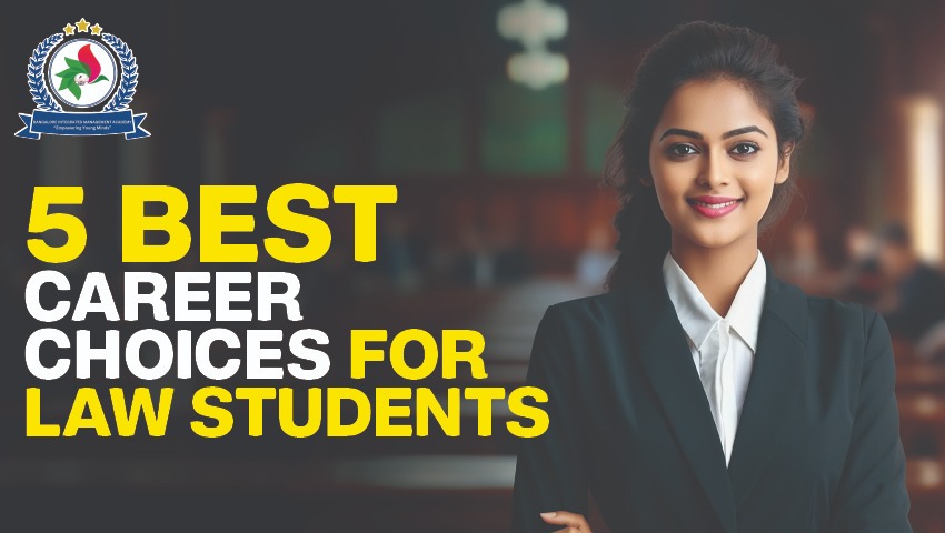 5 Best Career Choices for Law Students
